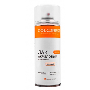 Акриловый лак-спрей ColoRest (Блеск 0%)